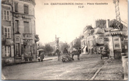 36 CHATEAUROUX - Un Coin De La Place Gambetta. - Chateauroux