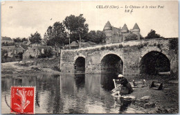 18 CULAN - Le CHATEAUet Le Vieux Pont  - Autres & Non Classés