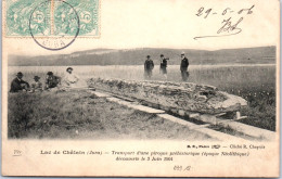 39 Lac De Chalain, Transport D'une Pirogue Prehistorique  - Sonstige & Ohne Zuordnung