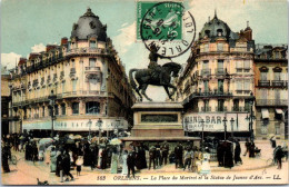 45 ORLEANS -- La Place Du Martroi (color) - Orleans