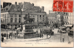 45 ORLEANS - Tramways Place Du Martroi  - Orleans