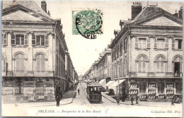 45 ORLEANS - Perspective De La Rue Royale.  - Orleans