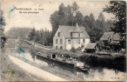 45 MONTARGIS -- Le Canal, Un Coin Pittoresque. - Montargis
