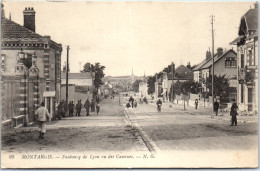 45 MONTARGIS -- Le Faubourg De Lyon A Gauche Caserne Gudin  - Montargis