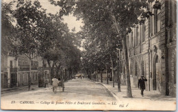 46 CAHORS - College De Jeunes Filles & Bld Gambetta  - Cahors