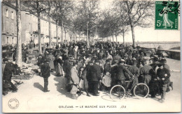 45 ORLEANS - Quai Cypierre Vue Generale Du Marche Aux Puces  - Orleans