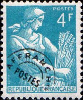 France Préo Yv:106 Mi:991 Moisonneuse (s.gomme) - 1953-1960