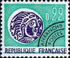 France Préo Yv:125 Mi:1656 Monnaie Gauloise (sans Gomme) - 1964-1988