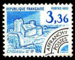 France Préo Yv:177 Mi:2317 Château D'If (Lign.Ondulées) - 1964-1988