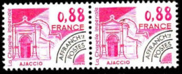 France Préo N** Yv:170 Mi:2241 Chapelle Impériale Ajaccio Paire - 1964-1988