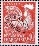 France Préo N* Yv:121 Mi:1304 Coq Gaulois (Trace De Charnière) - 1953-1960