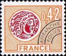 France Préo N* Yv:134 Mi:1905 Monnaie Gauloise (sans Gomme) - 1964-1988