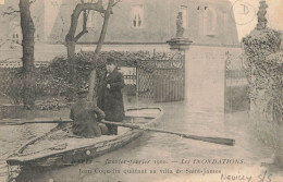 D9615 Paris Inondations 1910 - De Overstroming Van 1910