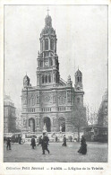 Cpa Paris Collection Petit Journal - Eglise De La Trinite - Churches