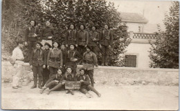 06 VILLEFRANCHE SUR MER - CARTE PHOTO - Soldats Du 24e B.C.A - Autres & Non Classés