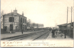 60 LIANCOURT SAINT PIERRE - La Gare, Arrivee D'un Train  - Liancourt