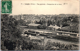 61 LAIGLE - Vue Generale, Perspective De La Gare  - L'Aigle