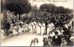 60 ESTREES SAINT DENIS - CARTE PHOTO - Defile Fete Religieuse - Estrees Saint Denis