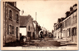 45 SAINTE GENEVIEVE DES BOIS - Vue De La Rue Principale. - Sonstige & Ohne Zuordnung