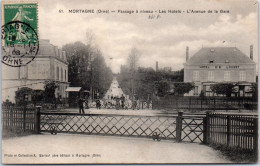 61 MORTAGNE - Passage A Niveau, L'avenue De La Gare  - Mortagne Au Perche