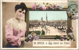 76 ROUEN - Je Vous Envoi Ces Fleurs  - Rouen