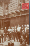 76 ROUEN - CARTE PHOTO - Serrurerie E HARLES  - Rouen