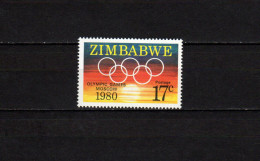 Zimbabwe 1980 Olympic Games Moscow Stamp MNH - Verano 1980: Moscu