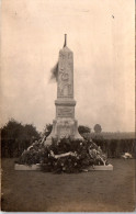 76 PETIT COURONNE - CARTE PHOTO - Le Monument Aux Morts  - Other & Unclassified