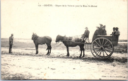 50 GENETS - Depart De La Voiture Du Mont Saint Michel  - Autres & Non Classés