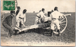 10 MAILLY - Mise En Batterie D'un Canon De 75mm - Autres & Non Classés