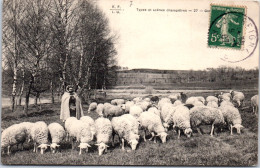 AGRICULTURE - VIE AUX CHAMPS - La Gardeuse De Moutons  - Otros & Sin Clasificación