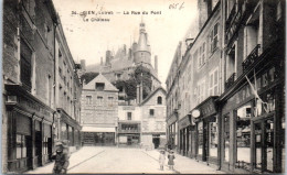 45 GIEN - La Rue Du Pont Et Le CHATEAU - Gien