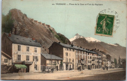 73 MODANE - Place De La Gare Et Fort Du Replaton  - Modane