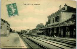 55 LEROUVILLE - Vue De L'interieur De La Gare. - Lerouville