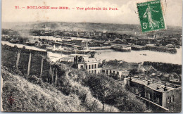 62 BOULOGNE SUR MER - Vue Generale Sur Le Port Et La Ville - Boulogne Sur Mer