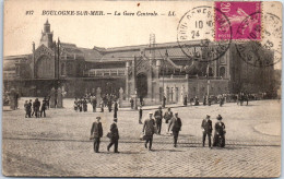 62 BOULOGNE SUR MER - Vue Sur La Gare Centrale. - Boulogne Sur Mer