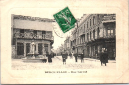 62 BERCK PLAGE - Vue Sur La Rue Carnot  - Berck