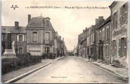 18 HENRICHEMONT - Place De L'eglise & Rue De Bourgogne  - Henrichemont