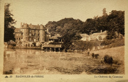 CPA BAGNOLES De L'ORNE - Le Château De Couterne (n° 23) - Bagnoles De L'Orne