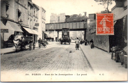 75017 PARIS - La Rue De La Joncquiere. - Arrondissement: 17