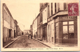 33 CASTELNAU MEDOC - La Rue Victor Hugo. - Autres & Non Classés