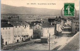 63 ARLANC - La Grande Route Vue De L'eglise  - Andere & Zonder Classificatie