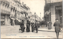 47 AGEN - Le Boulevard De La Republique. - Agen