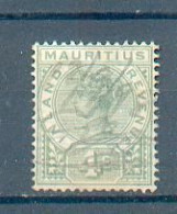 C 41  - MAURICE - YT Fiscaux Postaux 3 ° - Mauritius (...-1967)