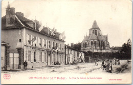 10 CHAVANGES - La Rue Du Bois & La Gendarmerie. - Other & Unclassified
