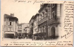 09 SAINT GIRONS - Rue Gambetta. - Andere & Zonder Classificatie