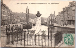 29 MORLAIX - Statue De Duquesne Cornic & Bassin A Flot  - Morlaix