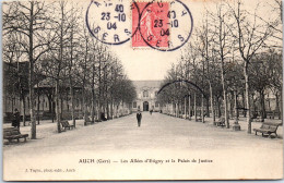 32 AUCH - Les Allees D'Etigny Et Palais De Justice. - Auch