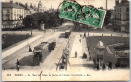 37 TOURS - Les Tramways Et L'avenue Grammont. - Tours