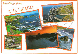 SCENES FROM THE LIZARD, CORNWALL, ENGLAND. USED POSTCARD My7 - Otros & Sin Clasificación